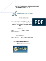 A Detailed Study on Workings of the Johannesburg Stock Exchange