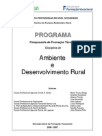 Ambiente e Desenvolvimento Rural