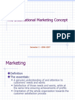 Ch.1 The International Marketing Concept