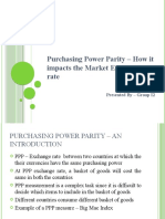 Purchasing Power Parity - How It Impacts The Market Exchange Rate