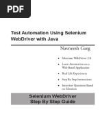 Test Automation Using Selenium Webdriver With Java: Navneesh Garg