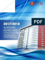 UTM Razak School Academic Guideline Postgraduate Programme 1 1