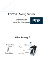EC2010: Analog Circuits: Shanthi Pavan Nagendra Krishnapura