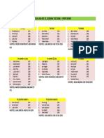 DJEČJA LIGA DO 11 G 2018 Popis Ekipa