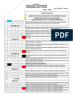 Matemáticas primer grado cronograma