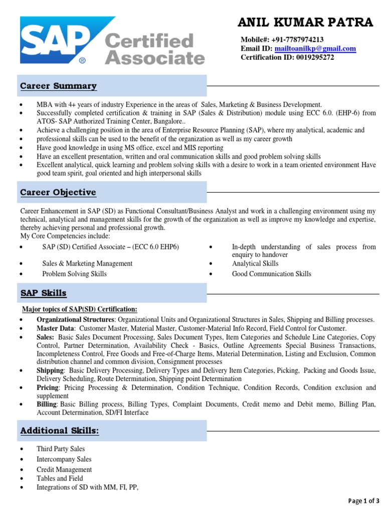 sap-sd-freshers-resume-with-domain-experience-sales-sap-se