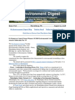Pa Environment Digest August 13, 2018