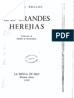 Las Grandes Herejías - Hilaire Belloc