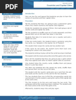 Countries and Capital Cities 2