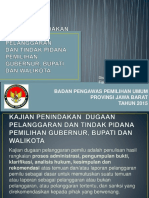 Kajian Penindakan Dugaan Pelanggaran PDF