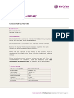 Gps Summary Silicon Tetrachloride