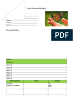 Esquema Plan de Tratamiento Psicológico