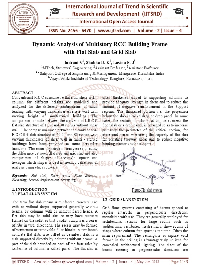 Dynamic Analysis of RCC Structures | PDF | Beam (Structure ...
