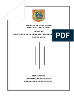 Peraturan Desa Petir tentang RKPDesa 2018.doc
