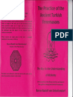The Practice of Ancient Turkish Freemasons
