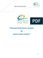 Financial Analysis of EBL