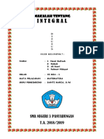 Makalah Tentang Integral