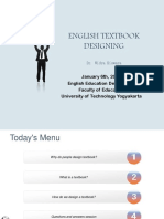 English Textbook Designing