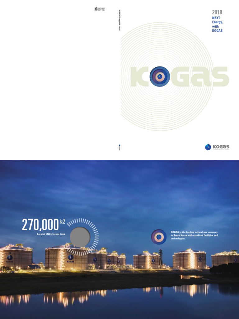 2018 KOGAS Brochure | PDF | Liquefied Natural Gas | Natural Gas