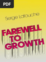 Serge Latouche - Farewell To Growth (2010, Polity) PDF | PDF ...