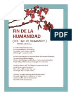 Fin de La Humanidad: (The End of Humanity)