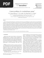 Contact Stress Analysis of Gerotor Set