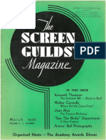 The Screen Guilds' Magazine V3 NO1 March 1936