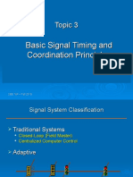 Topic 3 - Signal Coordination