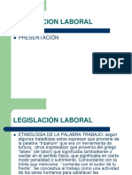 Legislacion Laboral.