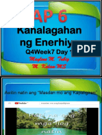 AP6Q4Week8-Kahalagahan NG Enerhiya