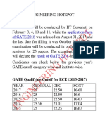 Ece Cutoff