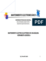 Item 2.2- Mantenimiento Eléctrico-electronico de Una Máquina Herramienta