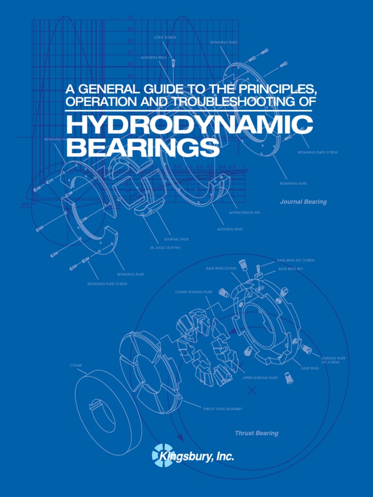 Hydrodynamic Thrust Bearing Guide | PDF | Bearing (Mechanical) | Pump