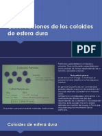 Observaciones coloidales esferas duras