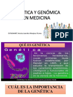 Genética y Genómica en Medicina
