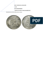 Fuente No 5 Moneda Peruana 1870