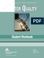 Water Quality WSO Student Workbook Water Supply Operations