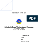 DBMS Lab File Front