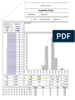 Capability Study Template