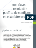 Conceptos Claves para La Resolución Pacífica de Conflictos