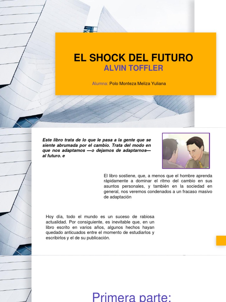 El Shock Del Futuro Con Esquemas | PDF | Sociedad | Psique (psicología)