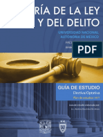 Teoria Ley Penal Delito 2 Semestre