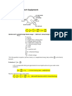 Design of Transport Equipment: Bernoulli's Theorem and Pump Performance