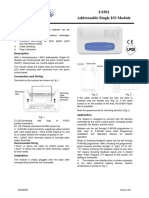 I-9301 Addressable Single IO Module Installation and Operation Manual