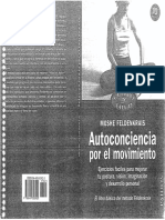 Feldenkrais M. Autoconciencia Por El Movimiento. Paidos 2004