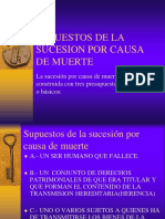 SUPUESTOS DE LA SUCESION POR CAUSA DE MUERTE(1).ppt