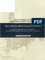 Recursos procesales civiles