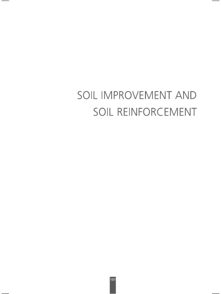 TechnicalGuideSB2011 Soil Improvement | PDF | Teaching Methods & Materials