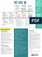 Calendario Escolar DE PR 2018-19