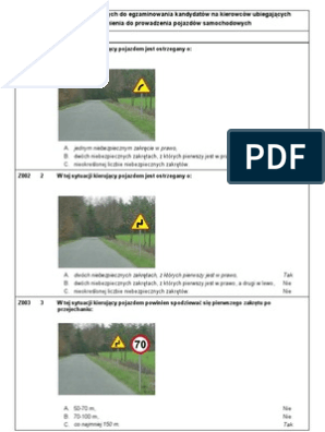 Bankpytaegzaminacyjnychpopoprawkachgrudzie 2009 | Pdf